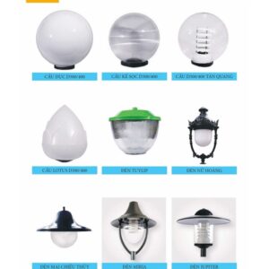 Đèn cầu Lotus, đèn cầu hoa sen D300, D400