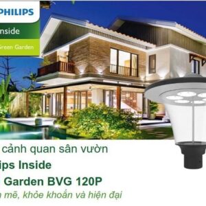 Đầu đèn LED cảnh quan đô thị Philips Inside BVG 120P