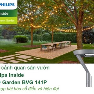 Đầu đèn LED chiếu sáng đường phố, cảnh quan đô thị Philips Inside BVG 141P