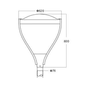 Đầu đèn LED trang trí cảnh quan đô thị Philips Inside BVG 128P