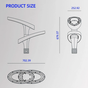 Đèn chiếu sáng LED cao cấp trang trí cảnh quan Philips Inside BVG 149P