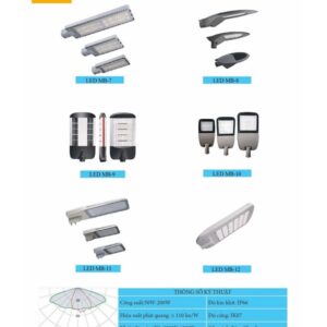 Đèn đường LED MB-10 công suất 50-200W