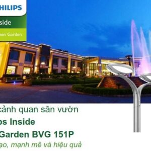 Đèn LED cảnh quan chiếu sáng sân vườn đô thị Philips Inside BVG 151P