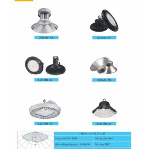 Đèn LED nhà xưởng Highbay UFO MB-X2